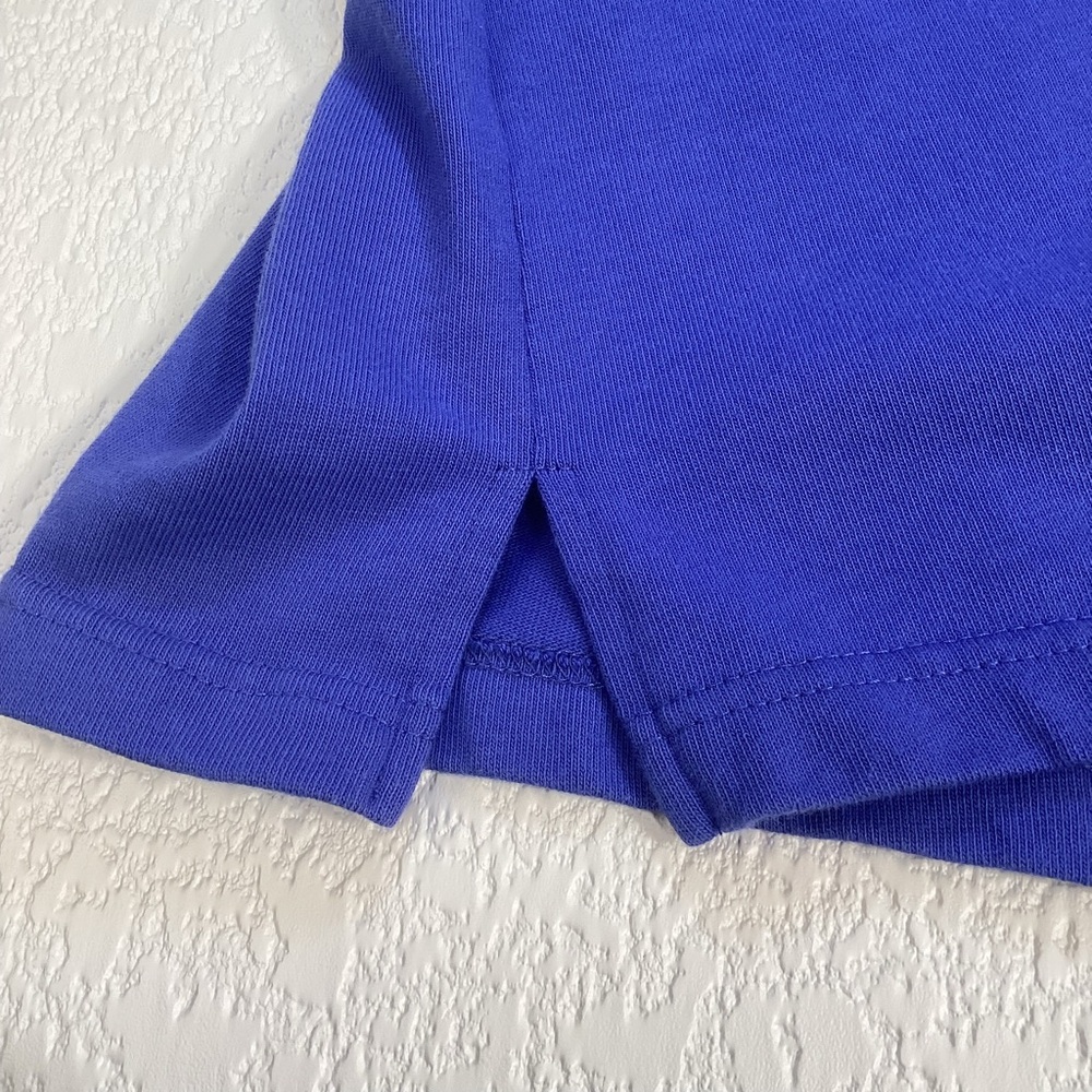 Quacker Factory Rhinestone Embellished Button Front Cardigan Blue‎ Medium - Picture 11 of 13